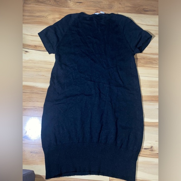 MLLP Alpaca/Cotton Blend Deep V-neck Slip Dress SZ L - Picture 3 of 5